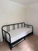Fyresdal slaapbank! uitschuifbaar tot 160x200 incl matrassen, Huis en Inrichting, Slaapkamer | Bedden, Ophalen, Verstelbaar, Tweepersoons