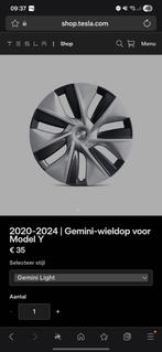 Tesla Model Y - 4x Gemini Light wieldoppen, Ophalen of Verzenden, Nieuw
