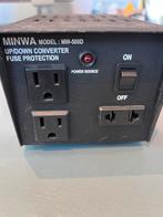 Minwa step down trafo, 230v to 118v, Ophalen of Verzenden, Gebruikt, 100 watt of meer