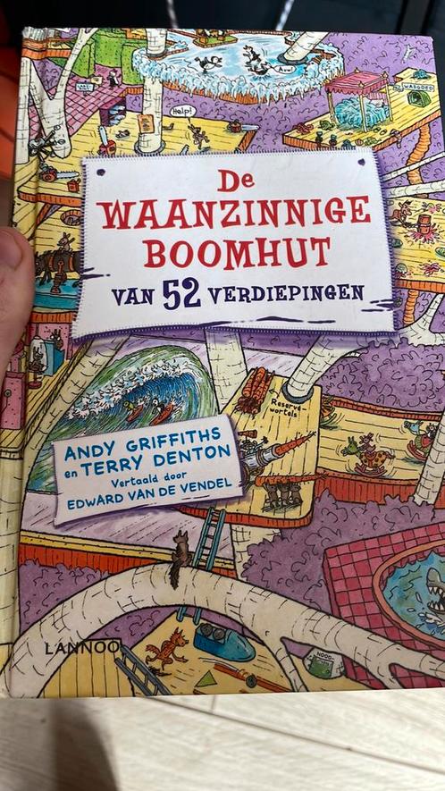 Andy Griffiths - De waanzinnige boomhut van 52 verdiepingen, Boeken, Kinderboeken | Jeugd | onder 10 jaar, Zo goed als nieuw, Ophalen of Verzenden