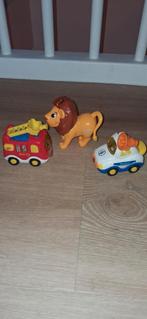 VTech Toet Toet Auto's + Louis de Leeuw, Ophalen, Zo goed als nieuw, Jongen of Meisje