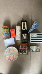 10 blikken, harrods beren trommel hertog jan kaas punt, Verzamelen, Blikken, Ophalen of Verzenden, Gebruikt, Koek(jes), Overige merken