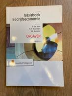 Basisboek Bedrijfseconomie - P. de Boer, Boeken, Studieboeken en Cursussen, Ophalen of Verzenden, Beta, Zo goed als nieuw, Niet van toepassing