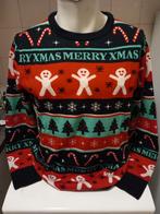 Kersttrui met poppetjes mt M (Nijmegen oost), Ophalen of Verzenden, Zo goed als nieuw, Maat 48/50 (M)