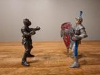 Twee ridderfiguren, Gebruikt, Onbekend, Ophalen of Verzenden, Onbekend