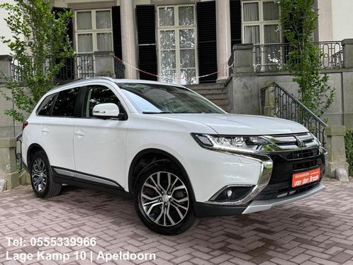 Mitsubishi Outlander 2.0 4WD ClearTec Automaat 7P Leder Sch-, Auto's, Mitsubishi, Bedrijf, Te koop, Outlander, 360° camera, 4x4