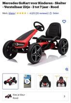 Mercedes GoKart voor Kids - Skelter - 3 tot 7 jaar - Rood, Ophalen of Verzenden, Zo goed als nieuw, Overige merken, Vrijloopautomaat
