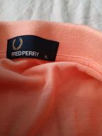 Zalmkleurig Fred Perry shirt.  Maat XL., Overige kleuren, Ophalen of Verzenden, Fred Perry, Maat 56/58 (XL)