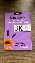 Oefenboek scheikunde vwo examenoverzicht, VWO, Scheikunde, Ophalen of Verzenden, ExamenOverzicht