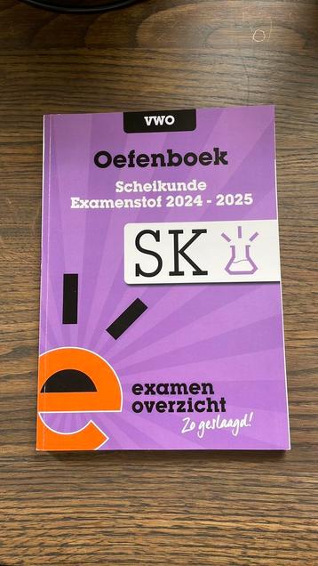 Oefenboek scheikunde vwo examenoverzicht beschikbaar voor biedingen