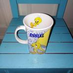 Beker met afbeelding van tweety en de naam Anneke, Huis en Inrichting, Ophalen, Glas of Glazen, Gebruikt, Overige stijlen