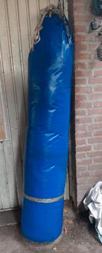 Zeer zware bokszak met ophang stelling van ijzer, Ophalen, Zo goed als nieuw, Bokszak
