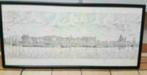 prent Prins Hendrikkade Amsterdam Stro, Antiek en Kunst, Ophalen