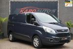 Ford Transit Custom 270 2.2 TDCI L1H1 3P Trend Airc Leer Nav, Voorwielaandrijving, Euro 5, Zwart, 4 cilinders