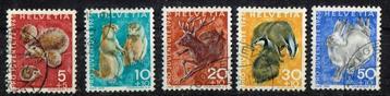 Postzegels uit Zwitserland - K 5178 - Dieren beschikbaar voor biedingen