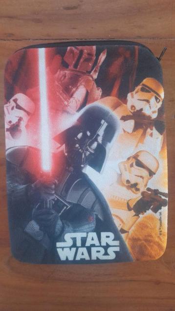Hoes voor tablet of ipad starwars wasbaar 27x20 met rits beschikbaar voor biedingen