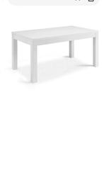 Eettafel Marknesse Wit (Eettafel 190cm), Huis en Inrichting, Ophalen, 50 tot 100 cm, 150 tot 200 cm, Zo goed als nieuw