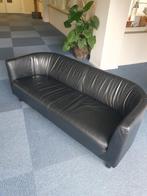 Gelderland 2,5 zits bank - Stijlvolle lederen bank, Huis en Inrichting, Banken | Bankstellen, Ophalen, Gebruikt, 150 tot 200 cm
