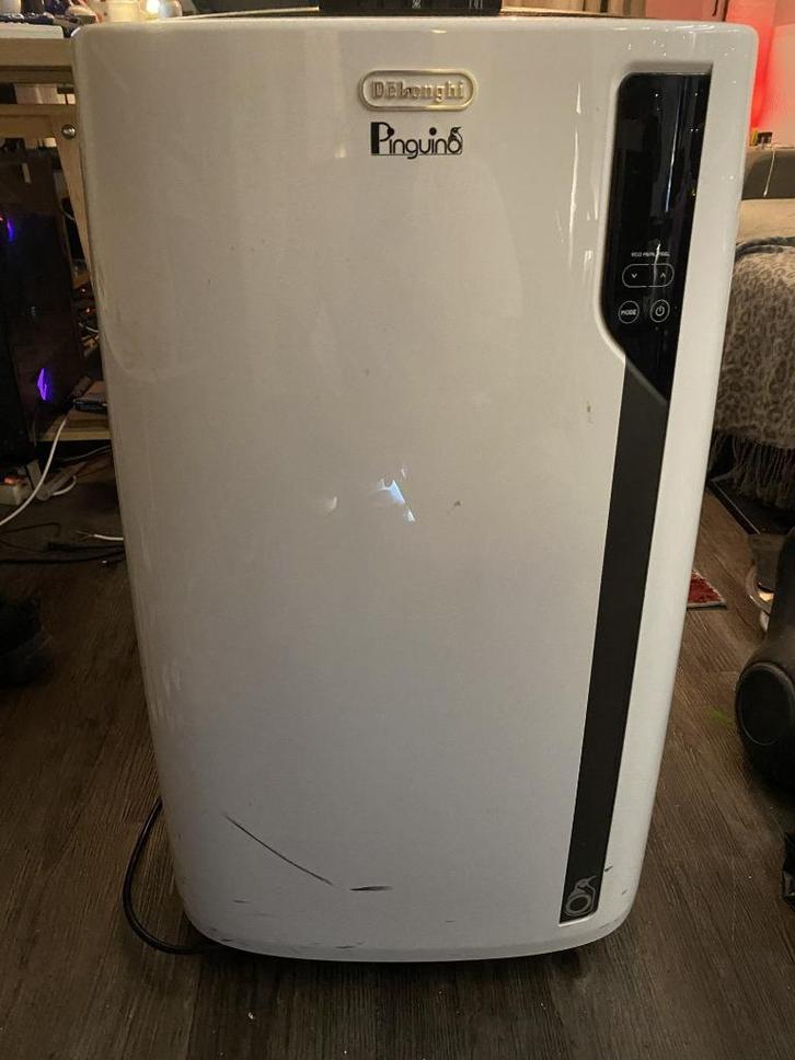 DeLonghi Pinguino PAC EL98, Witgoed en Apparatuur, Airco's, Gebruikt, Mobiele airco, 60 tot 100 m³, 3 snelheden of meer, Koelen en Ontvochtigen