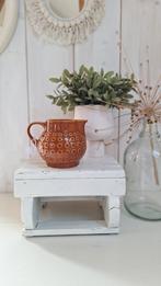 Vintage Rusalka kan, kannetje, bruin geglazuurd, melkkan, Gebruikt, Overige typen, Ophalen of Verzenden, Overige stijlen