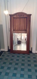 antieke spiegel  86x165 cm, Antiek en Kunst, Ophalen, Rechthoekig, 50 tot 100 cm, 150 tot 200 cm