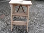 Nieuw blank houten trapje te koop, Huis en Inrichting, Woonaccessoires | Overige, Ophalen of Verzenden, Nieuw