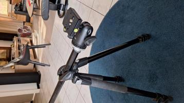 Manfrotto 055xprob met 498rc snelwisselplaat beschikbaar voor biedingen