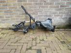 Pitbike frame met tank., Pitbike, Ophalen of Verzenden, Zo goed als nieuw