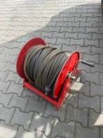 Tuckerpole haspel met slang, Ophalen
