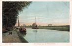 Vianen Zederikkanaal met schepen AF998, Verzamelen, Ansichtkaarten | Nederland, Ophalen, 1940 tot 1960, Gelopen, Utrecht