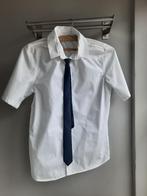 Overhemd met stropdas, korte mouw, Jongen, Ophalen of Verzenden, Zo goed als nieuw, Overhemd of Blouse