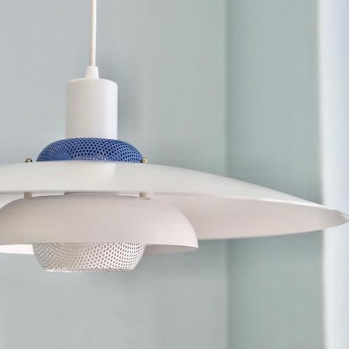 grote vintage design LAMP Jeka vintage Mid Century Poulsen, Huis en Inrichting, Lampen | Hanglampen, Gebruikt, Minder dan 50 cm