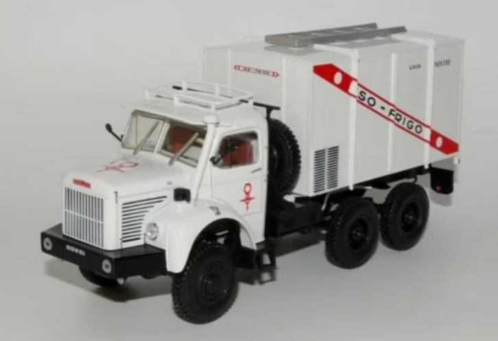 Berliet GBC 8 6x6 GAZELLE ISO-FRIGO 1/43 serie Berliet # 95, Hobby en Vrije tijd, Modelauto's | 1:43, Nieuw, Bus of Vrachtwagen