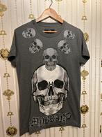 My Brand T-shirt - Maat L - Doodskop Design, Ophalen of Verzenden, Zo goed als nieuw, Maat 52/54 (L), Grijs