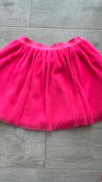 Name it fluor roze rokje 134 140 + mini haaltje valt niet op, Name it, Meisje, Ophalen of Verzenden, Zo goed als nieuw