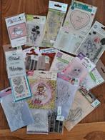 1,- PER STUK STEMPELS CLEARSTAMP KAARTEN MAKEN BLOEM MEISJE, Ophalen of Verzenden, Nieuw, Clearstamp