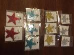 Glitter Ster Oorbellen - Nieuw!, Overige materialen, Hangers, Nieuw, Ophalen of Verzenden
