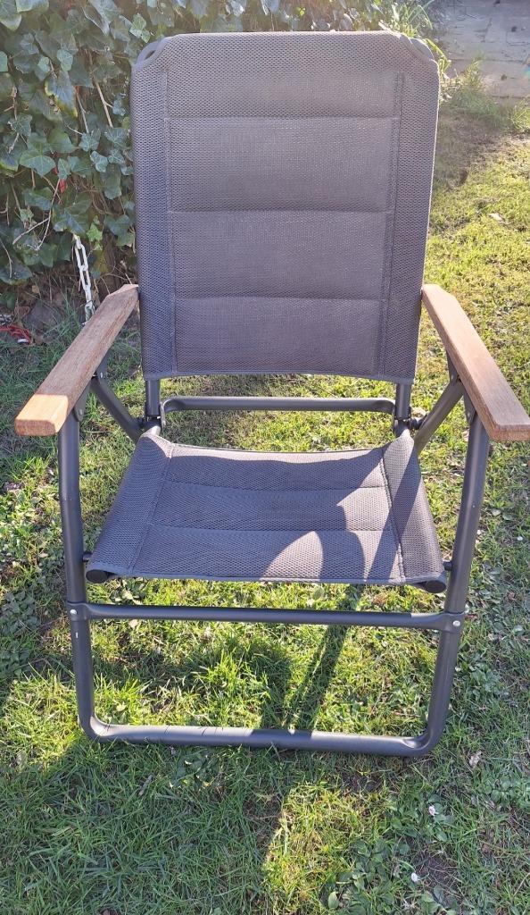 Te koop Human Comfort klapstoel, Caravans en Kamperen, Kampeermeubelen, Zo goed als nieuw, Campingstoel, Ophalen