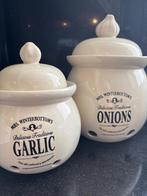 Mrs. Winterbottoms uien en knoflook potten, Huis en Inrichting, Ophalen, Zo goed als nieuw