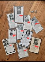 10X duitse ww2 bidprentjes 1943 / deathcards / Sterbebild -2, Ophalen of Verzenden, Bidprentje