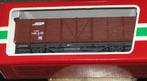 LGB 43880 RhB lange hogebakwagon bruin, Ophalen, Wisselstroom, Märklin, Nieuw