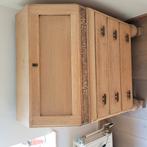 Oude houten secretaire, Ophalen, Gebruikt, 100 tot 150 cm, Minder dan 150 cm