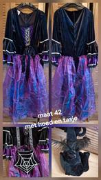 Carnavalskleding heks, Kleding | Dames, Carnaval, Maat 42/44 (L), Ophalen of Verzenden, Zo goed als nieuw