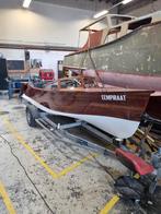 mooi klassieke mahonie houten boot, Watersport en Boten, Vis- en Consoleboten, Tot 10 pk, Ophalen of Verzenden, Zo goed als nieuw