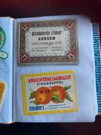 Oude limonade en likeur etiketten van J. Kooijman, Verzamelen, Ophalen of Verzenden, Gebruikt, Verpakking
