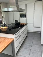 Complete keuken met kookeiland, kastenwand en tafel, Ophalen, Gebruikt, Wit, Overige typen