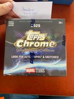 Topps Chrome Sapphire Edition Marvel Studios 2025, Ophalen of Verzenden, Nieuw, Boosterbox, Foil