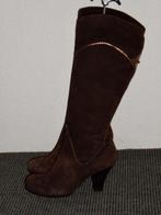 Nieuw! Luciano Barachini laarzen maat 39,5, Hoge laarzen, Bruin, Luciano Barachini, Ophalen of Verzenden