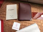 Cartier agenda leder nog met 2 onbeschreven boekjes nieuw, Nieuw, Leer, Rood, Ophalen