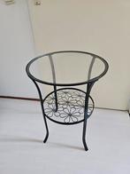 IKEA Klingsbo tafel T.E.A.B., Huis en Inrichting, Ophalen, Minder dan 55 cm, Metaal of Aluminium, Rond